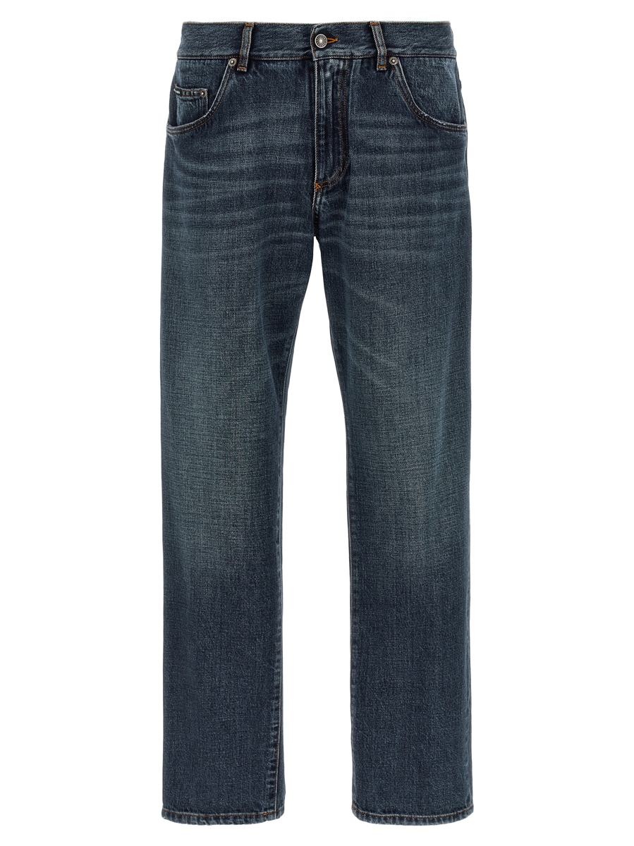 DOLCE & GABBANA 5-POCKET JEANS - 1