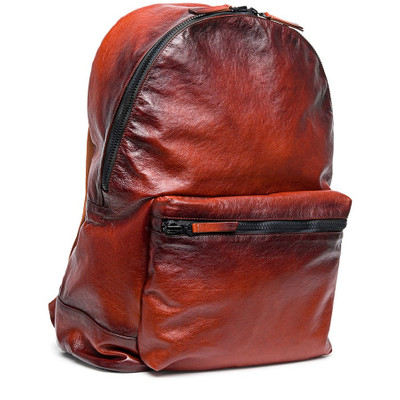 Santoni Leather backpack outlook