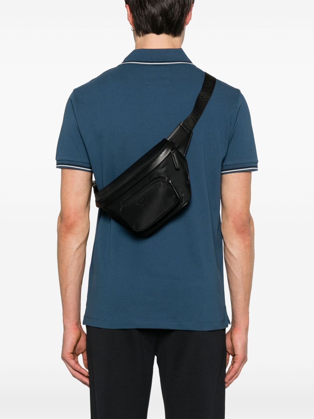 logo-plaque belt bag - 2