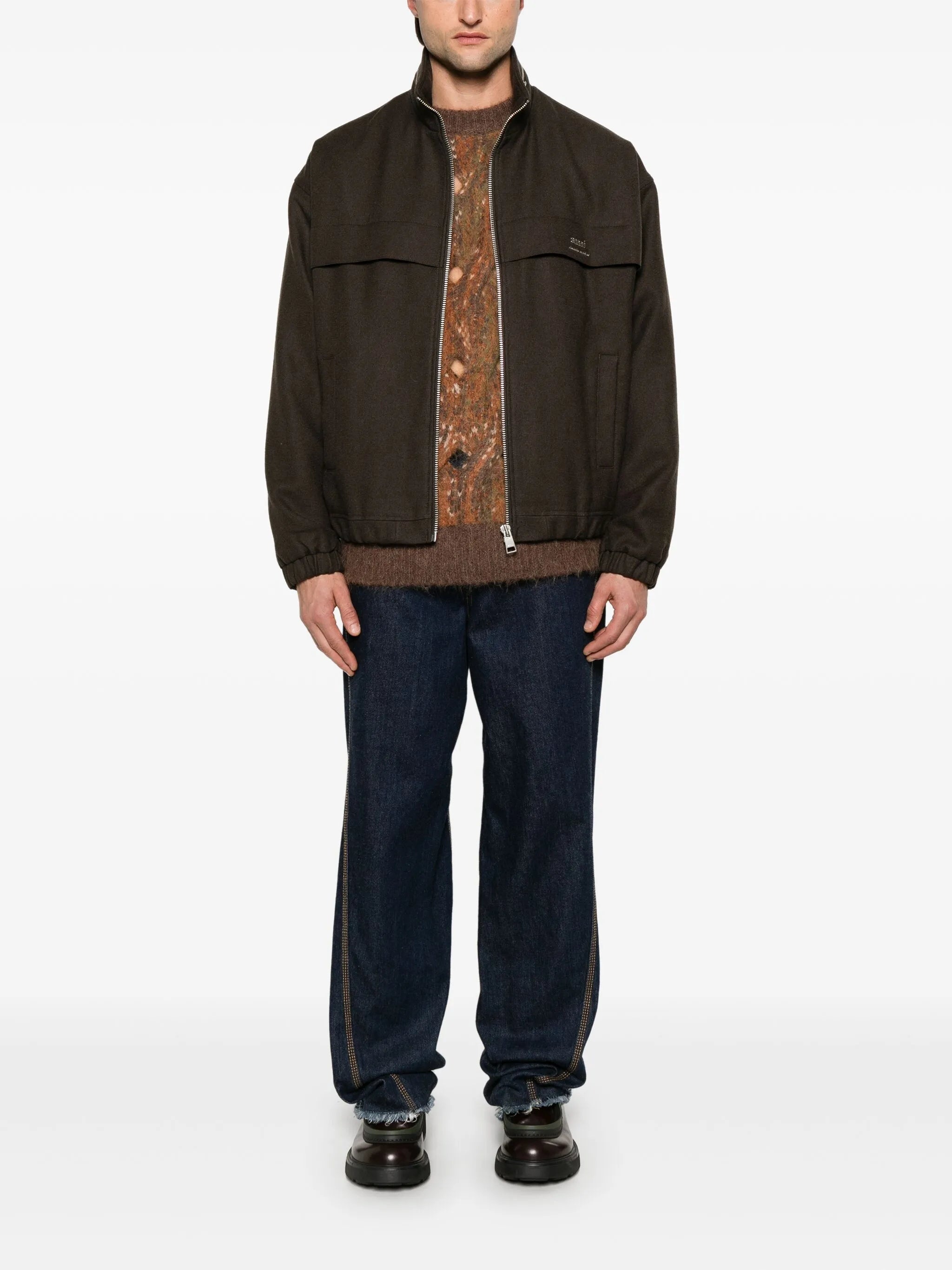 Ami Concealed-hood Jacket - 2