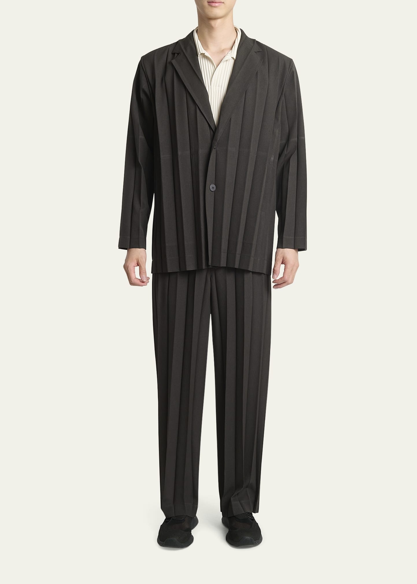 Men's Edge Ensemble Pleated Pants - 2