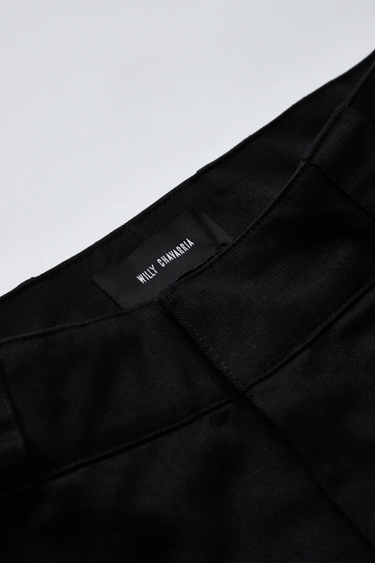 Willy Chavarria Cholo Chino Trousers Black - 3