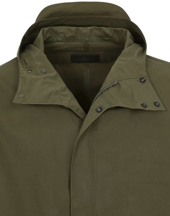 704F1 STONE ISLAND GHOST PIECE_O-VENTILE® MILITARY GREEN - 4