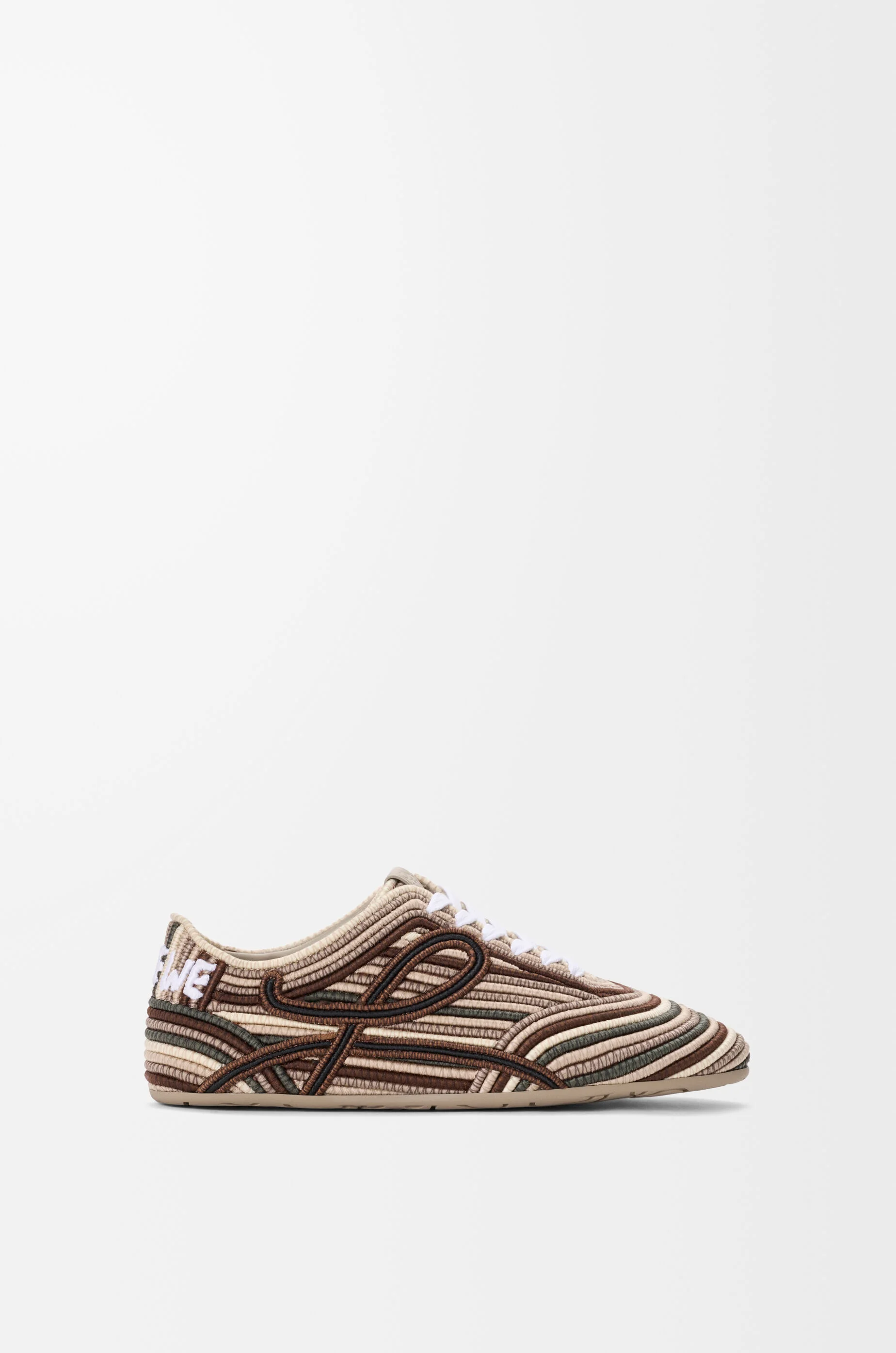 Yago sneaker in embroidered canvas - 1
