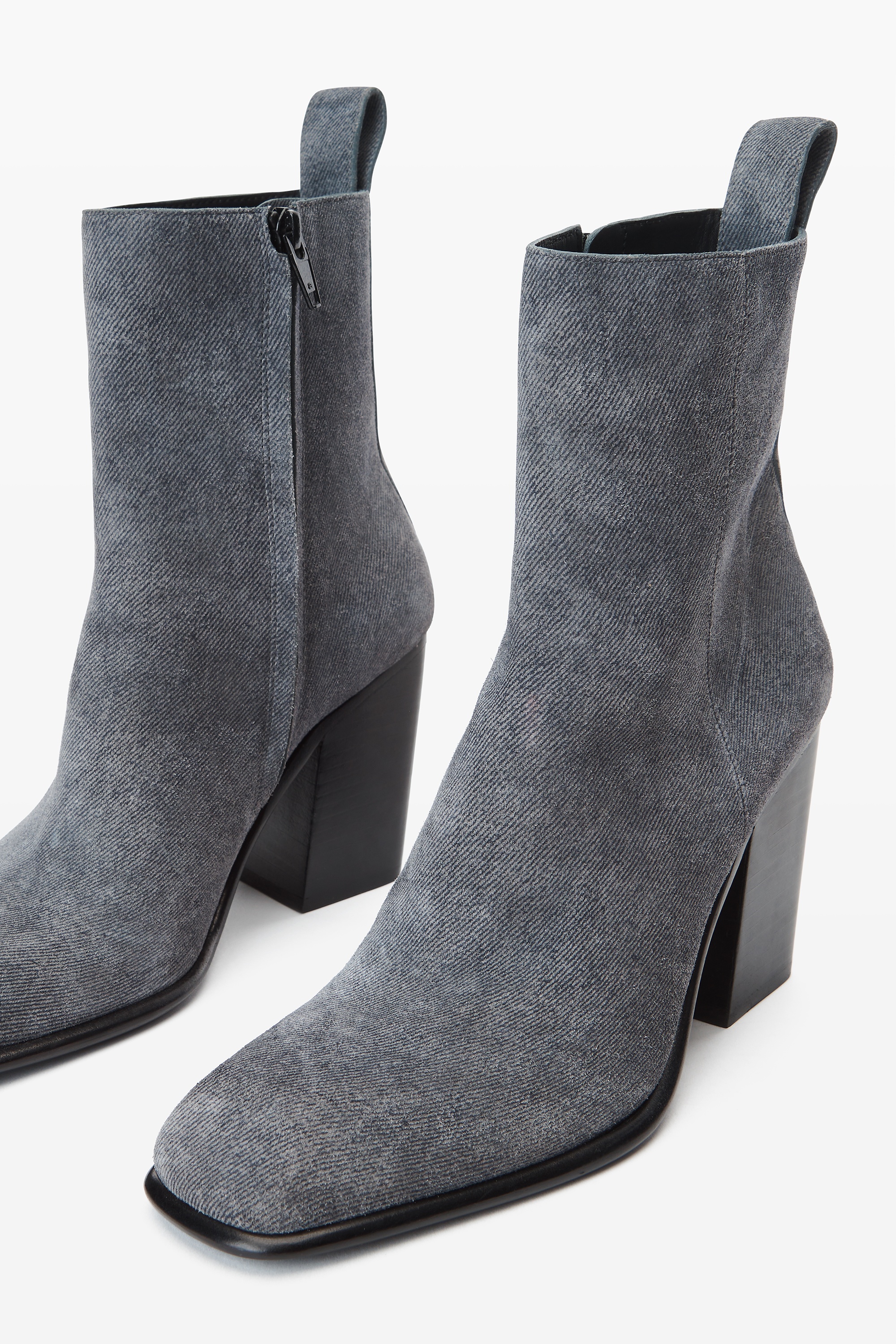 throttle 95mm ankle boot in calf leather - 2
