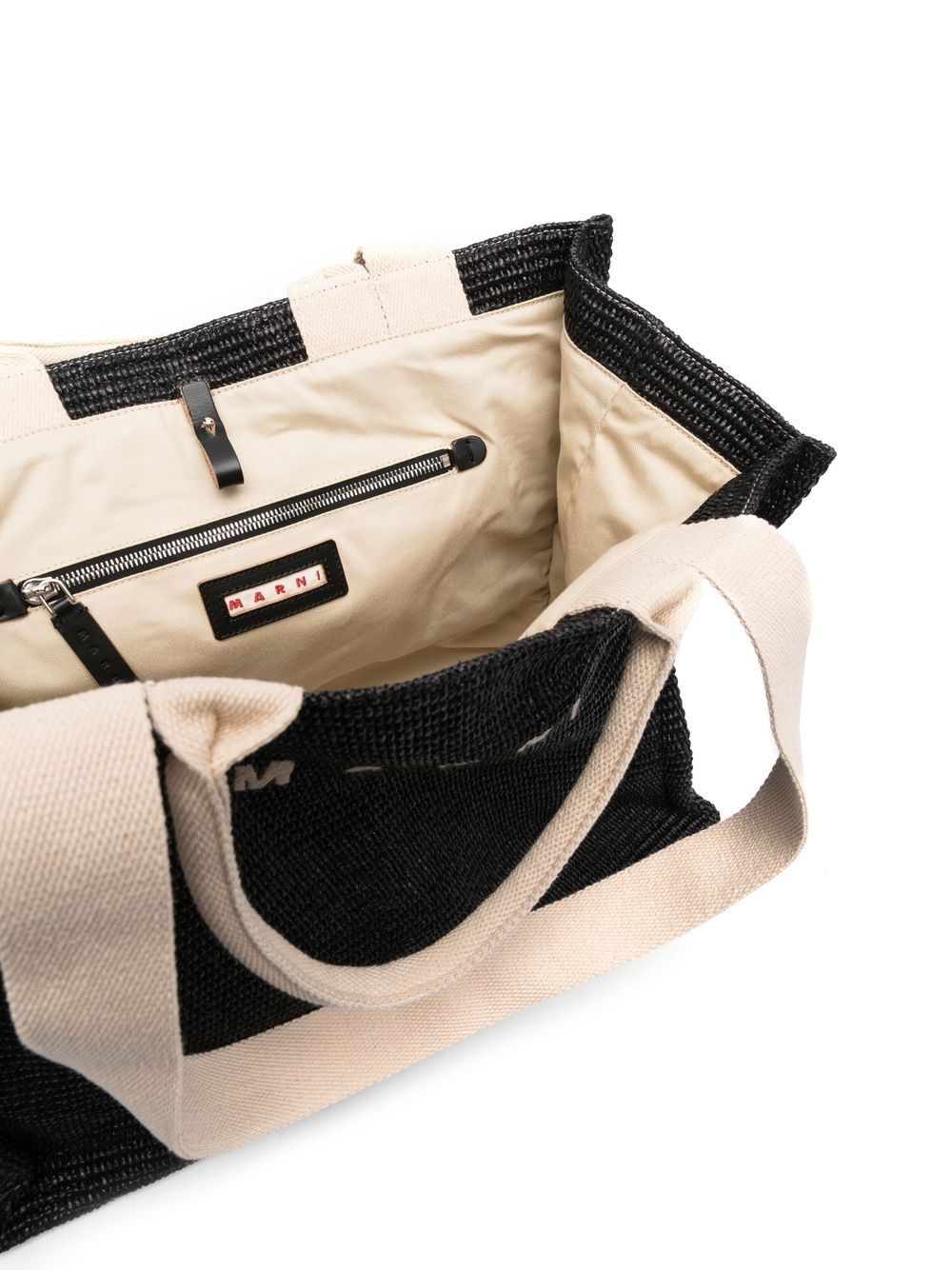 embroidered-logo tote bag - 5