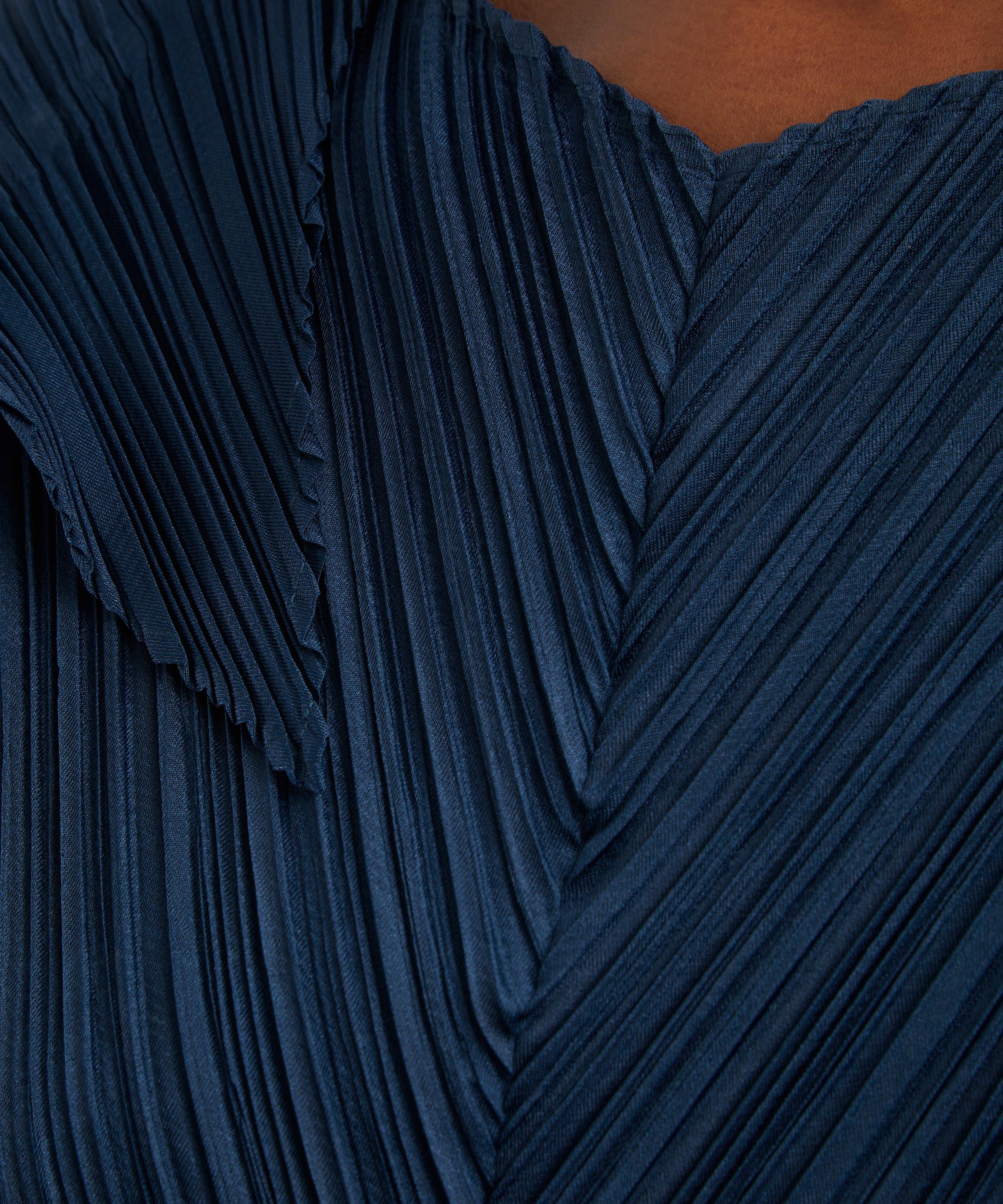 FLARE Pleated Midi Dress - 5