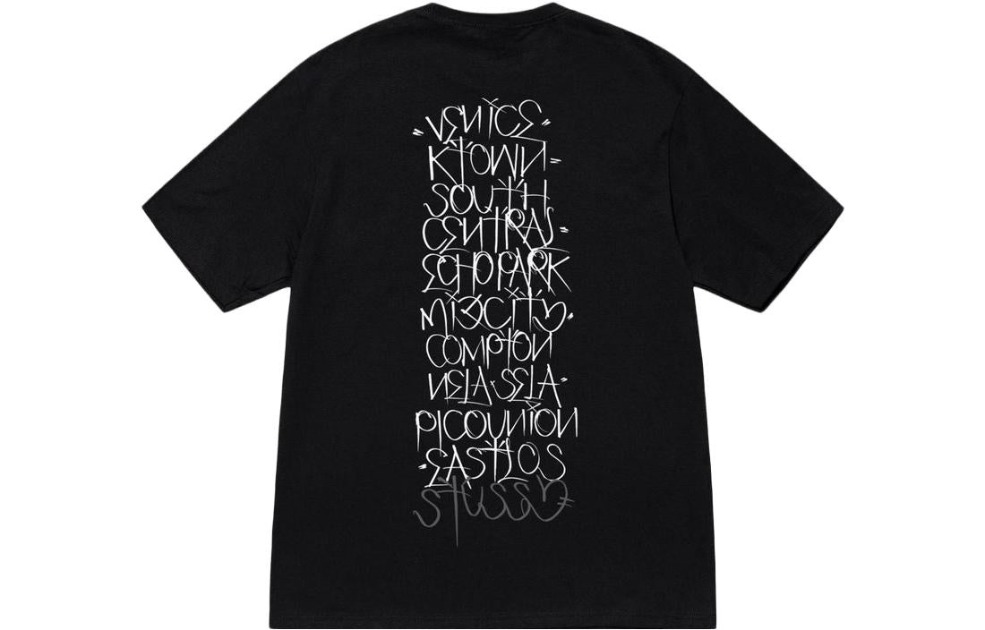 Stussy x Born X Raised Handstyles Tee 'Black' 3903853 - 2