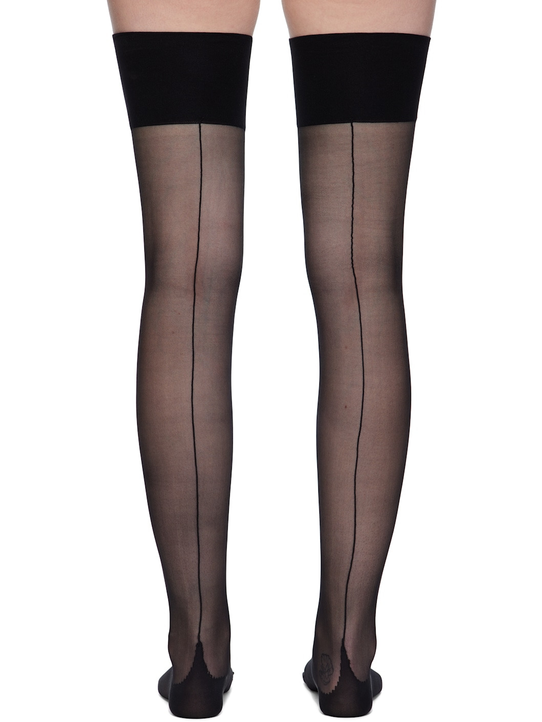 Black Amber Stocking Socks - 2