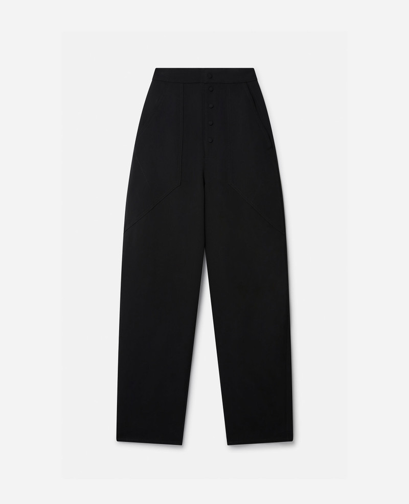 Loose Fit Tailored Trousers 1