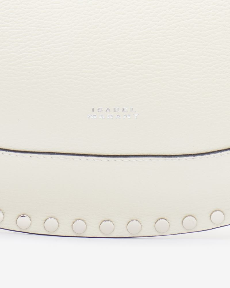 OSKAN MOON LEATHER SHOULDER BAG 3