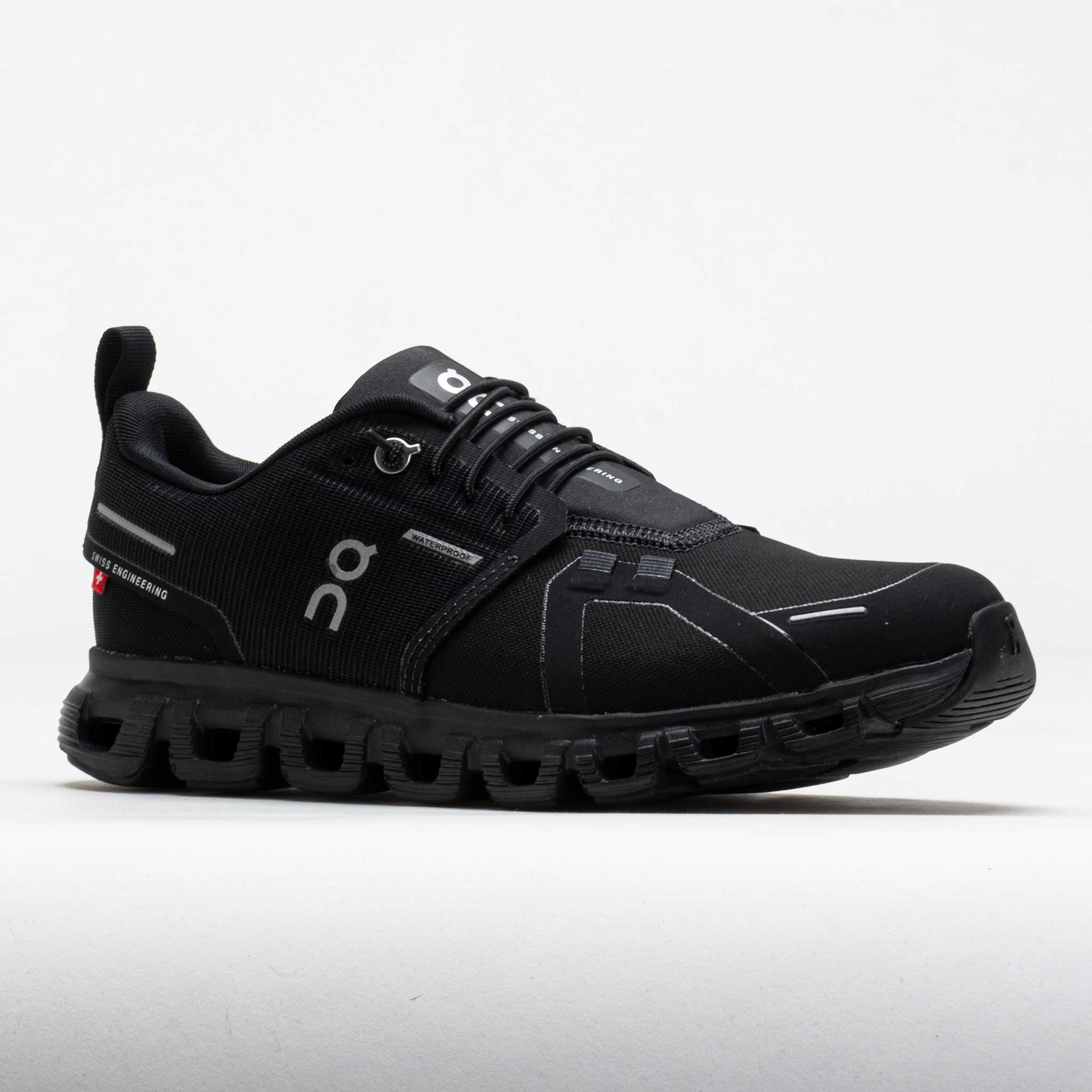 On Cloud 6 Waterproof Women's Black/Black - 5