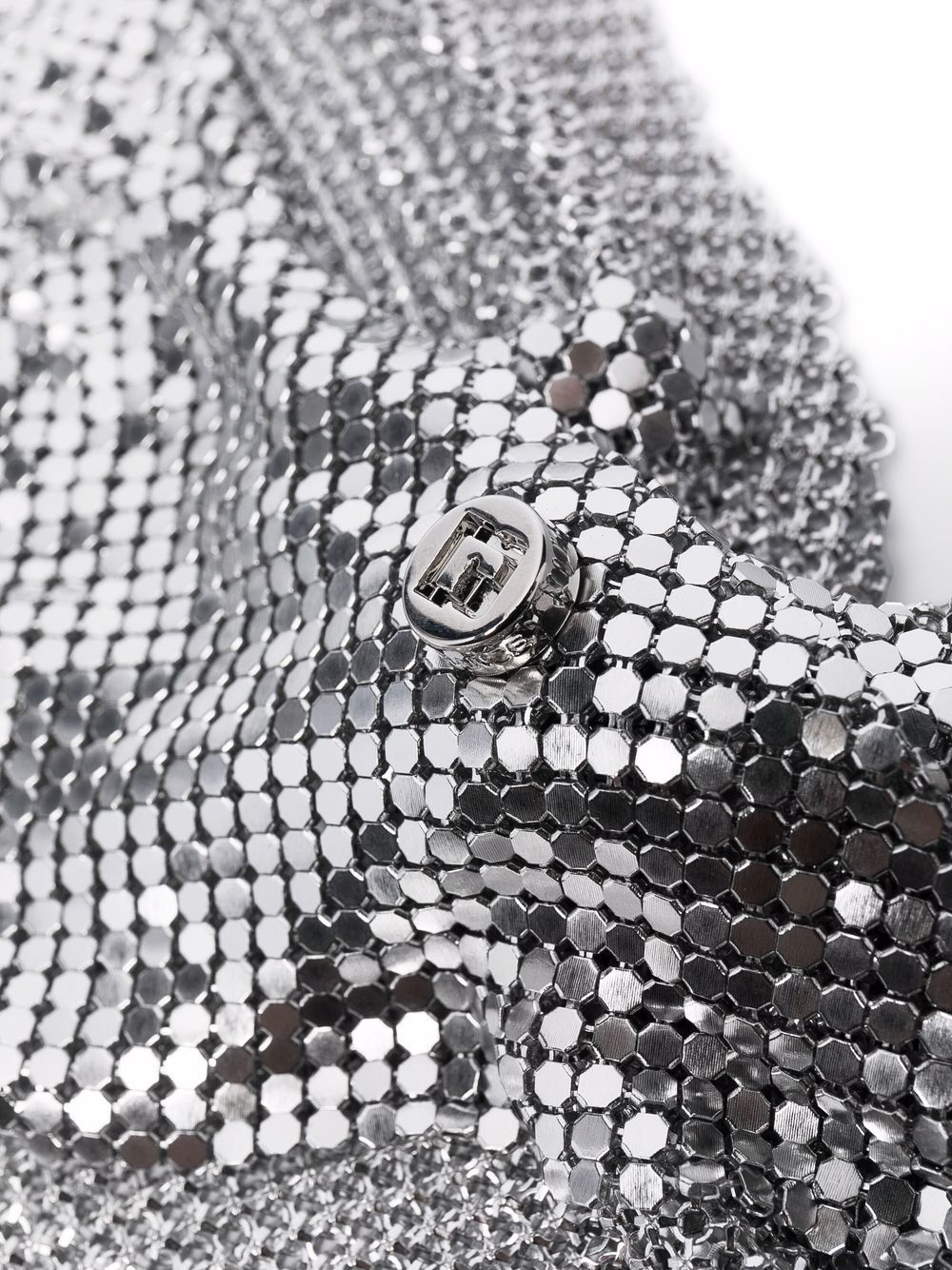 draped mesh necklace - 6