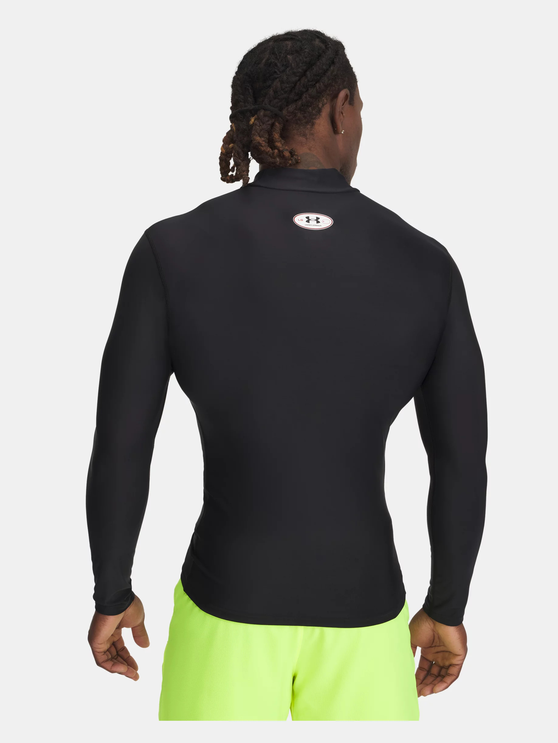 Men's HeatGear® OG Compression Mock Long Sleeve - 2