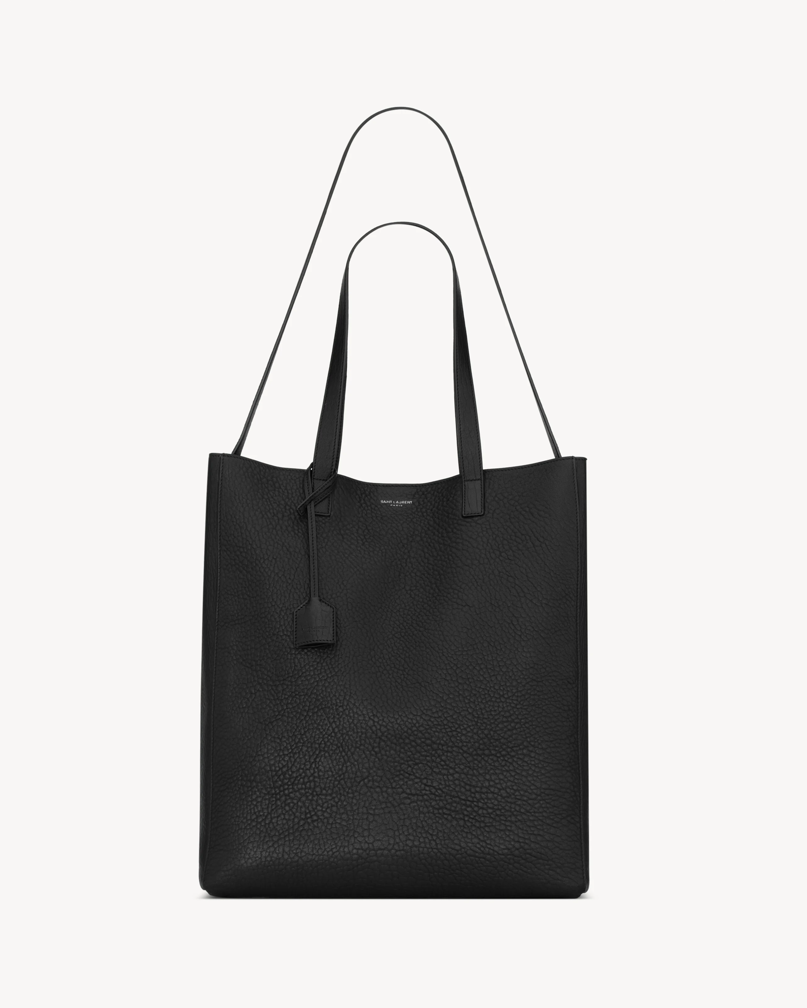 BOLD HOBO BAG IN GRAINED LEATHER - 1