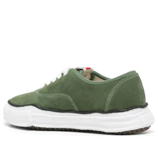 Maison MIHARA YASUHIRO Baker OG Sole Suede Low 'Green' A11FW720-GREEN - 2