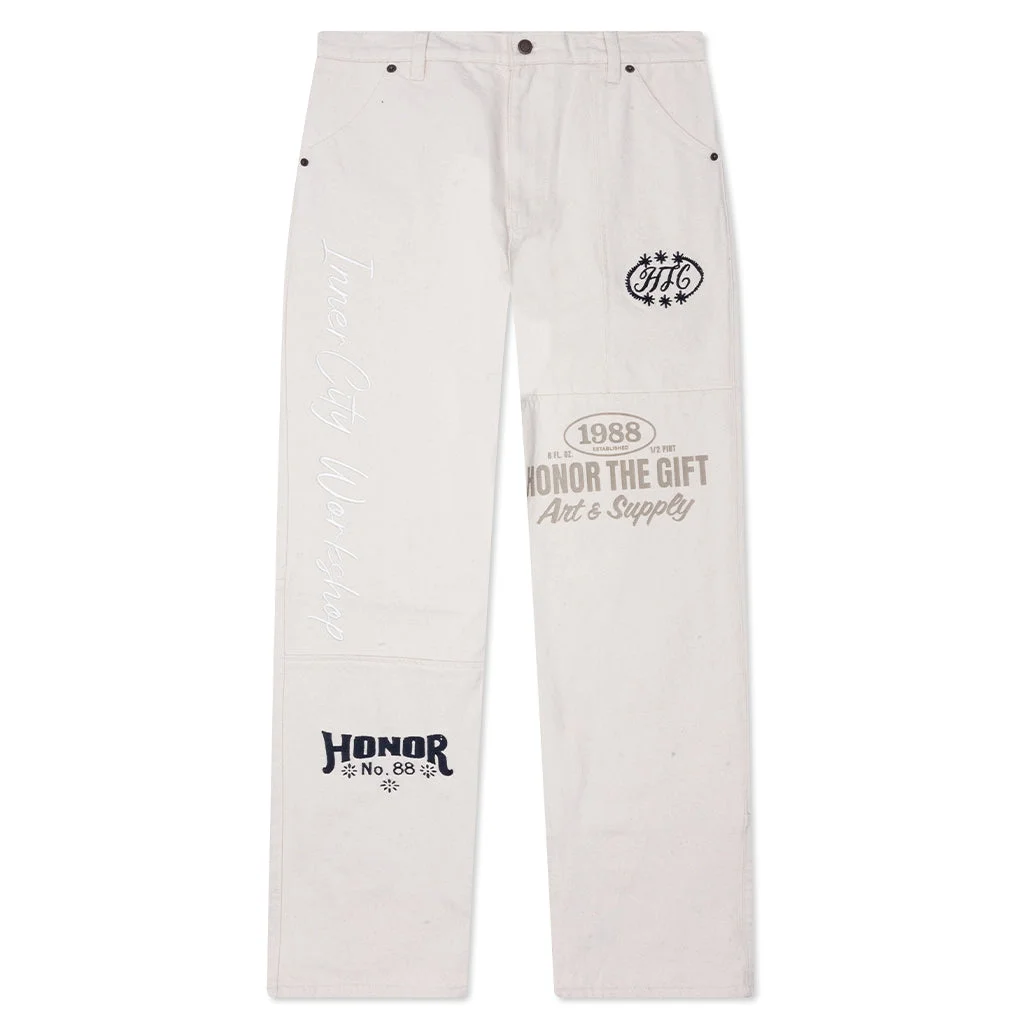 BANNER PANT - NATURAL - 1