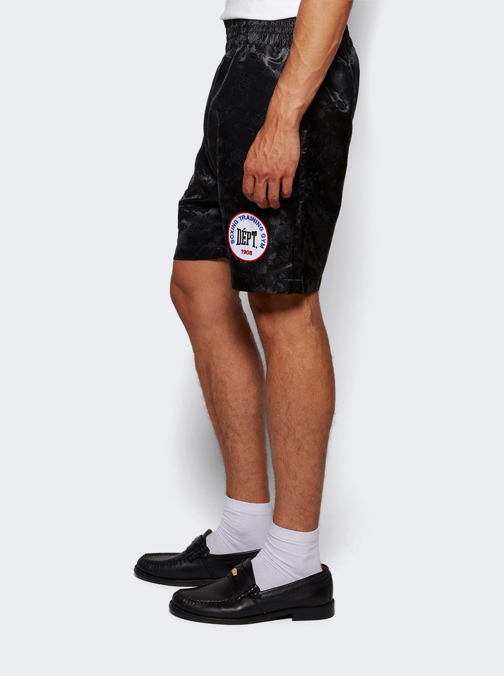 Jacquard Boxing Short Black - 3