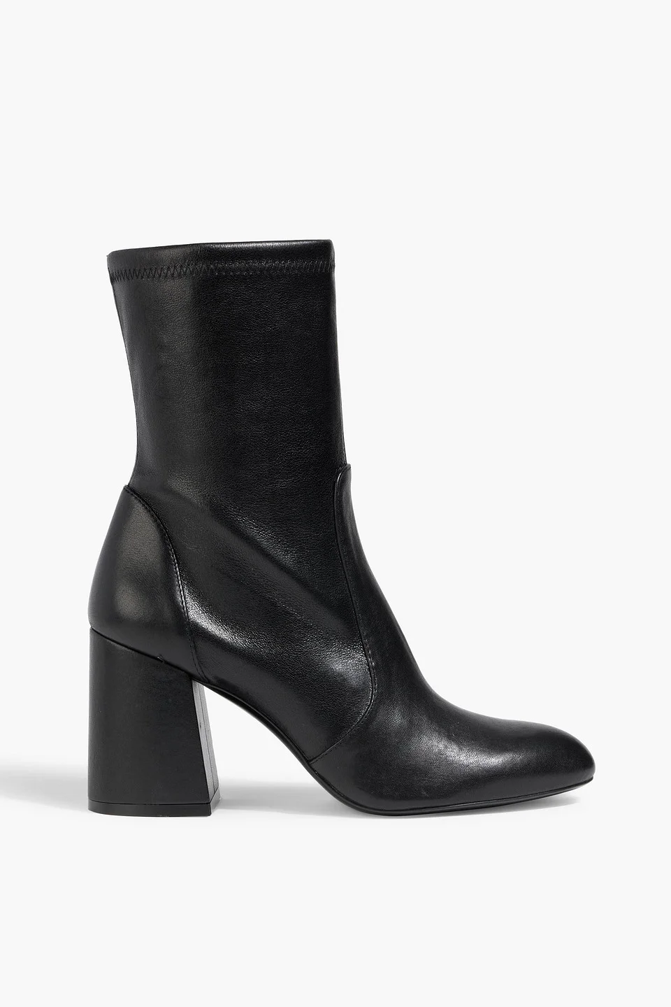 Stretch-leather ankle boots - 1