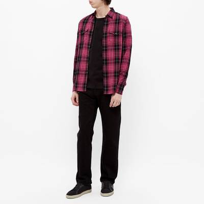 SAINT LAURENT Saint Laurent Western Check Shirt outlook