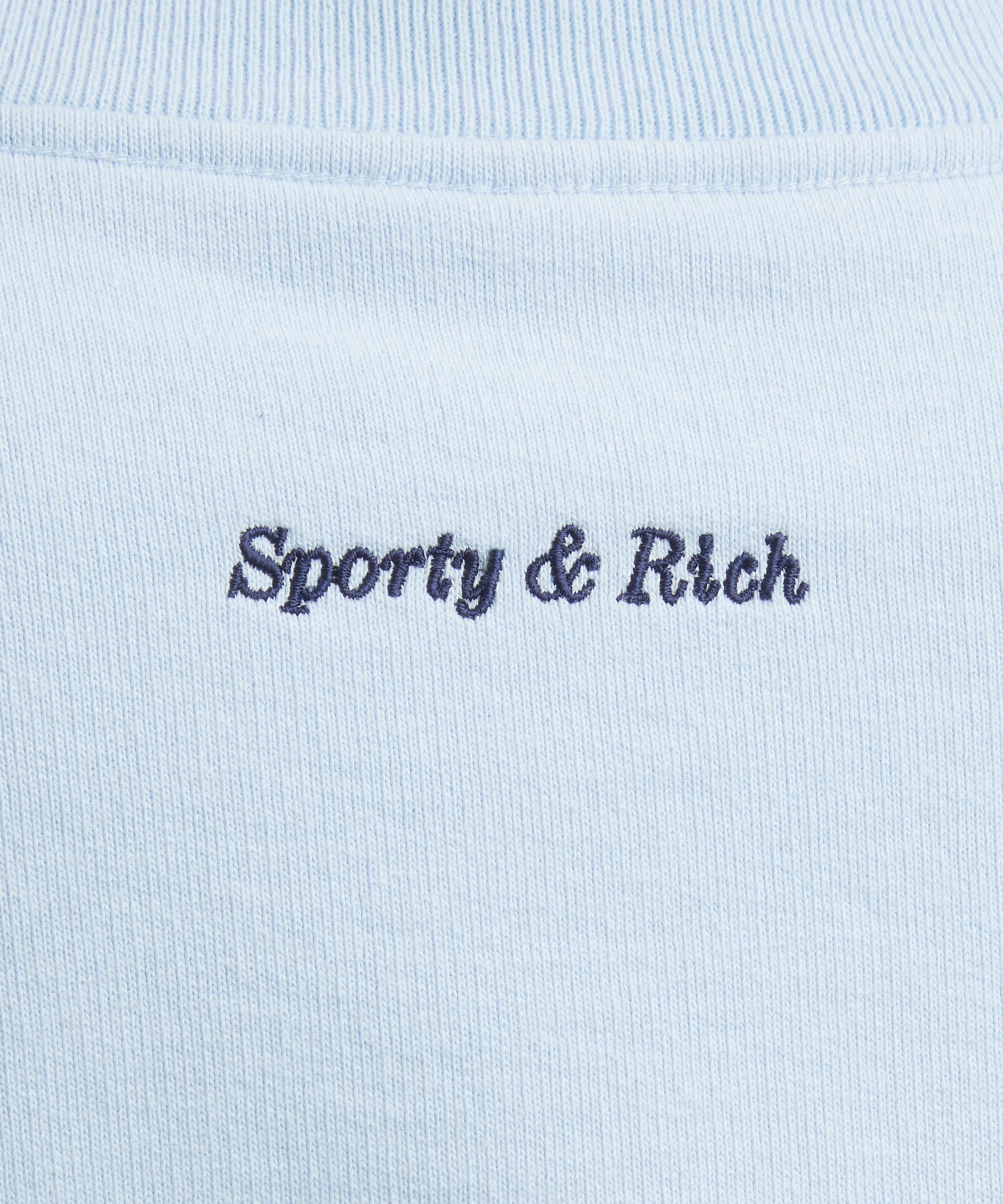 Ciel-Navy Eden Crest Crew-Neck Sweatshirt - 5