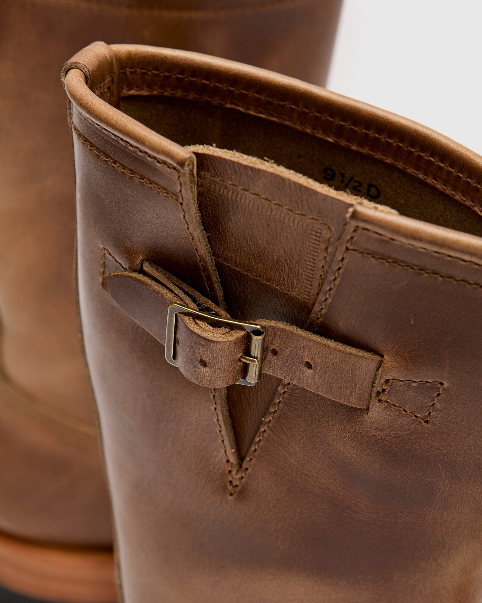 Wabash Engineer Boot in Horween Chromexcel Natural - 9