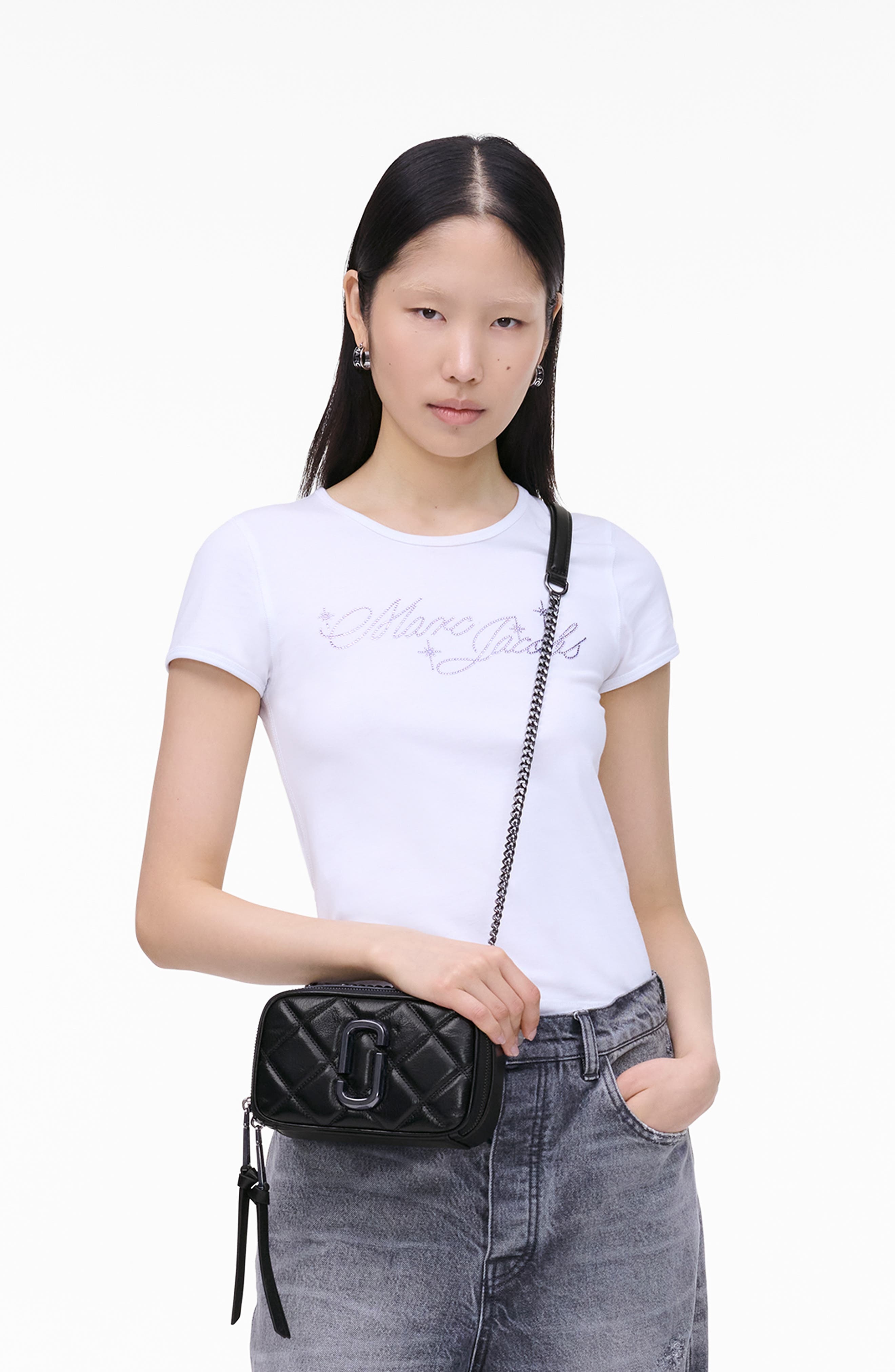 Marc Jacobs The Quilted Softshot Bag in Black at Nordstrom - 3