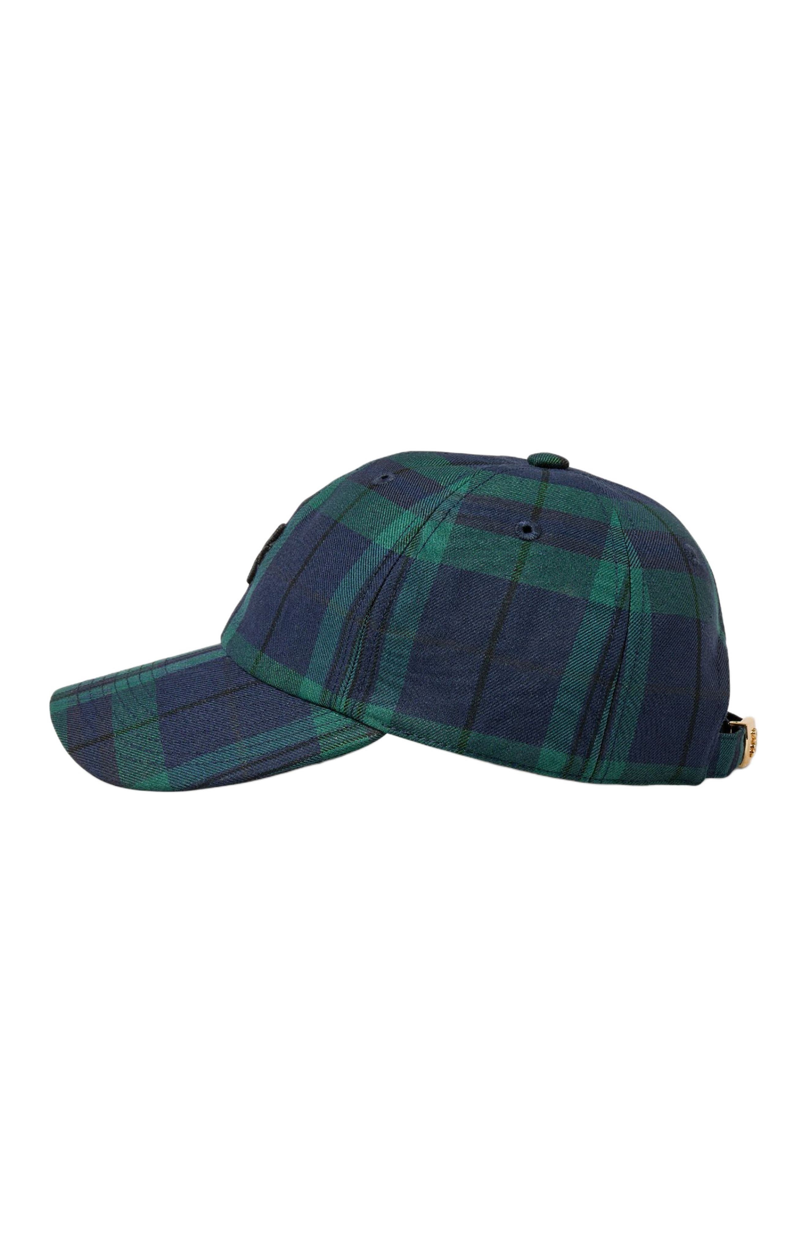 SANDRO Checked cap in Green /Blue at Nordstrom - 2