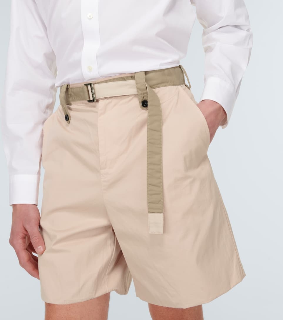Cotton chino shorts - 5