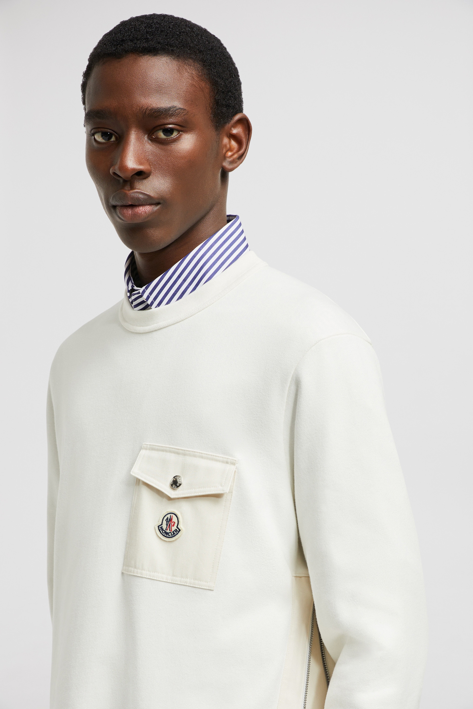 Cotton Sweatshirt with Pocket - 4