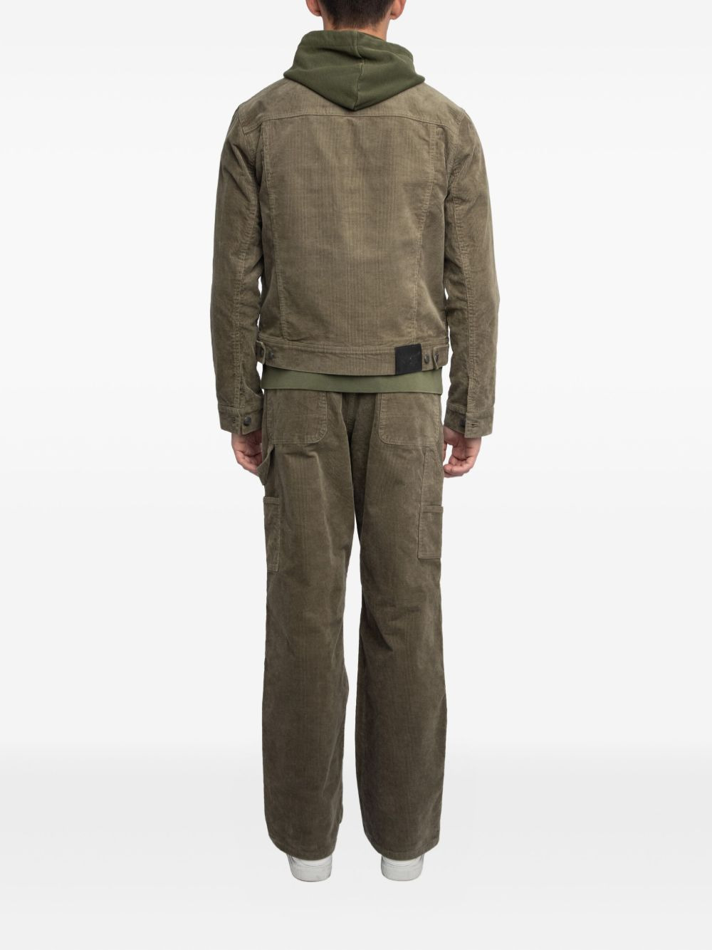 corduroy shirt jacket - 3