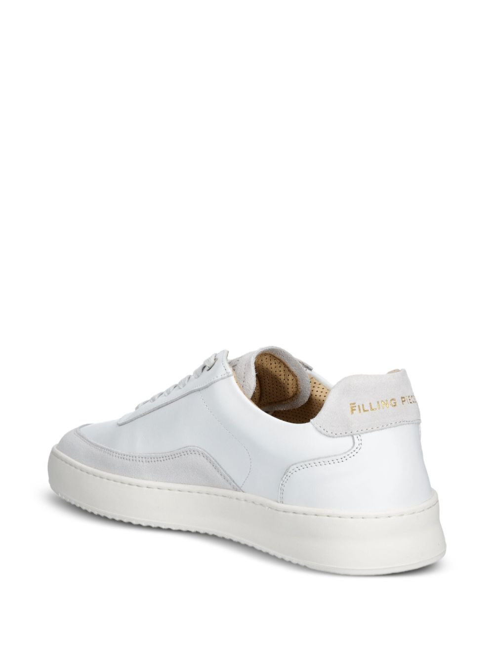 Mondo leather panelled sneakers - 4