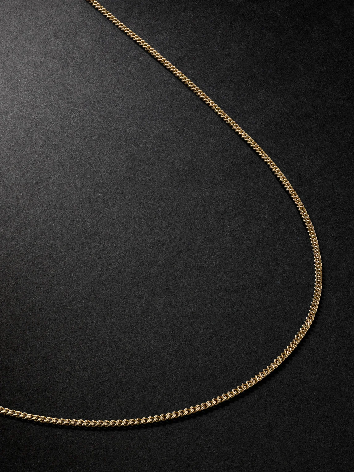 14-Karat Gold Curb Chain Necklace - 1