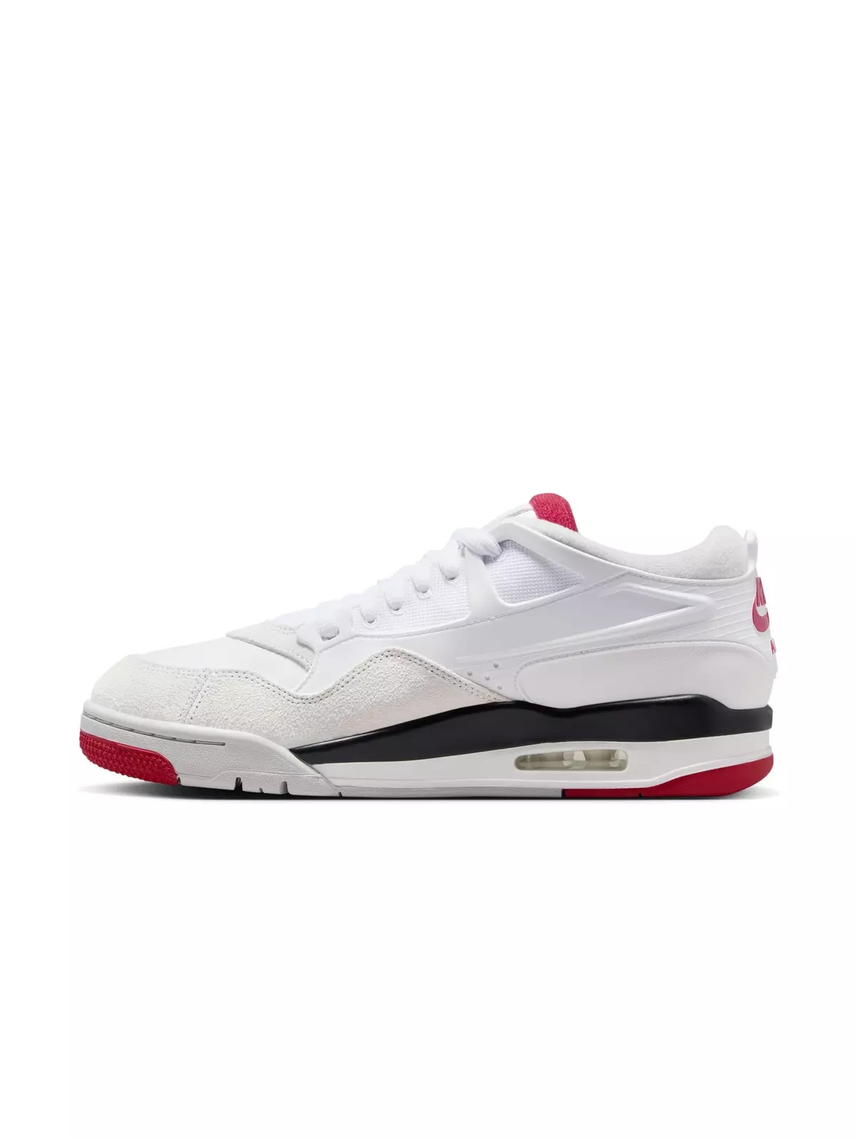 4 RM "White/Varsity Red/Black/Neutral Grey" Men's Shoe - 4