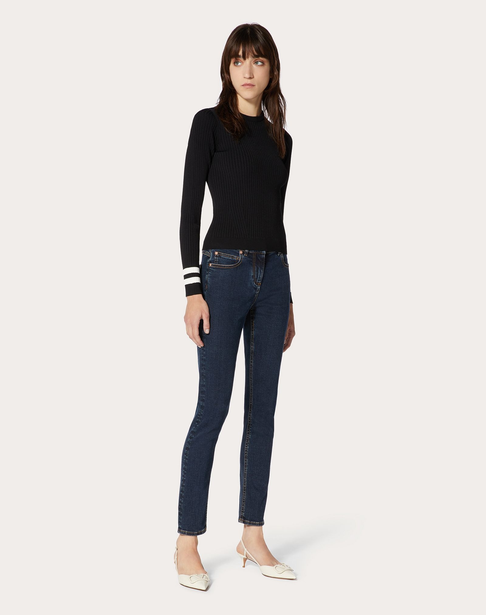 VLTN Stretch-Viscose Sweater - 2