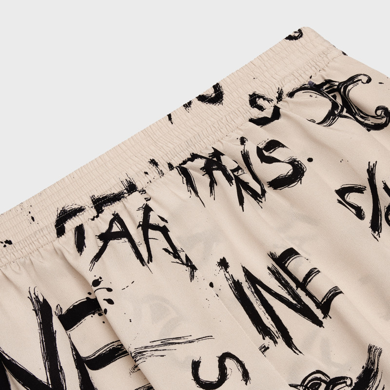 SHORTS IN CREPE DE CHINE 3