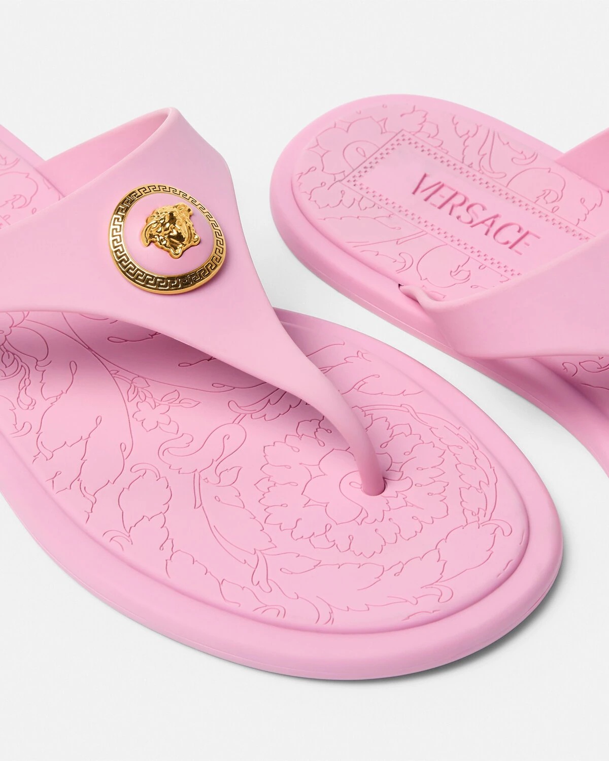 Alia Rubber Flat Sandals - 4