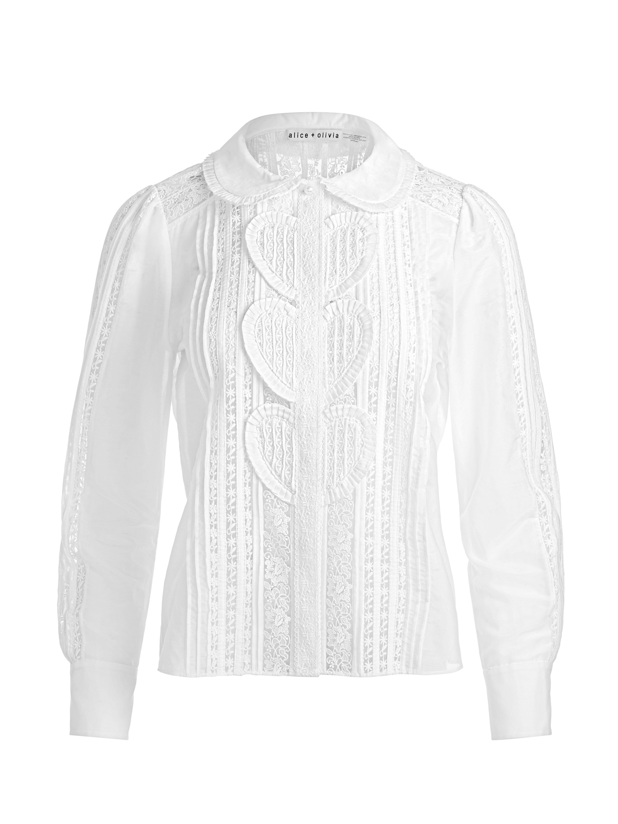 KURT MIXED MEDIA BLOUSE - 1