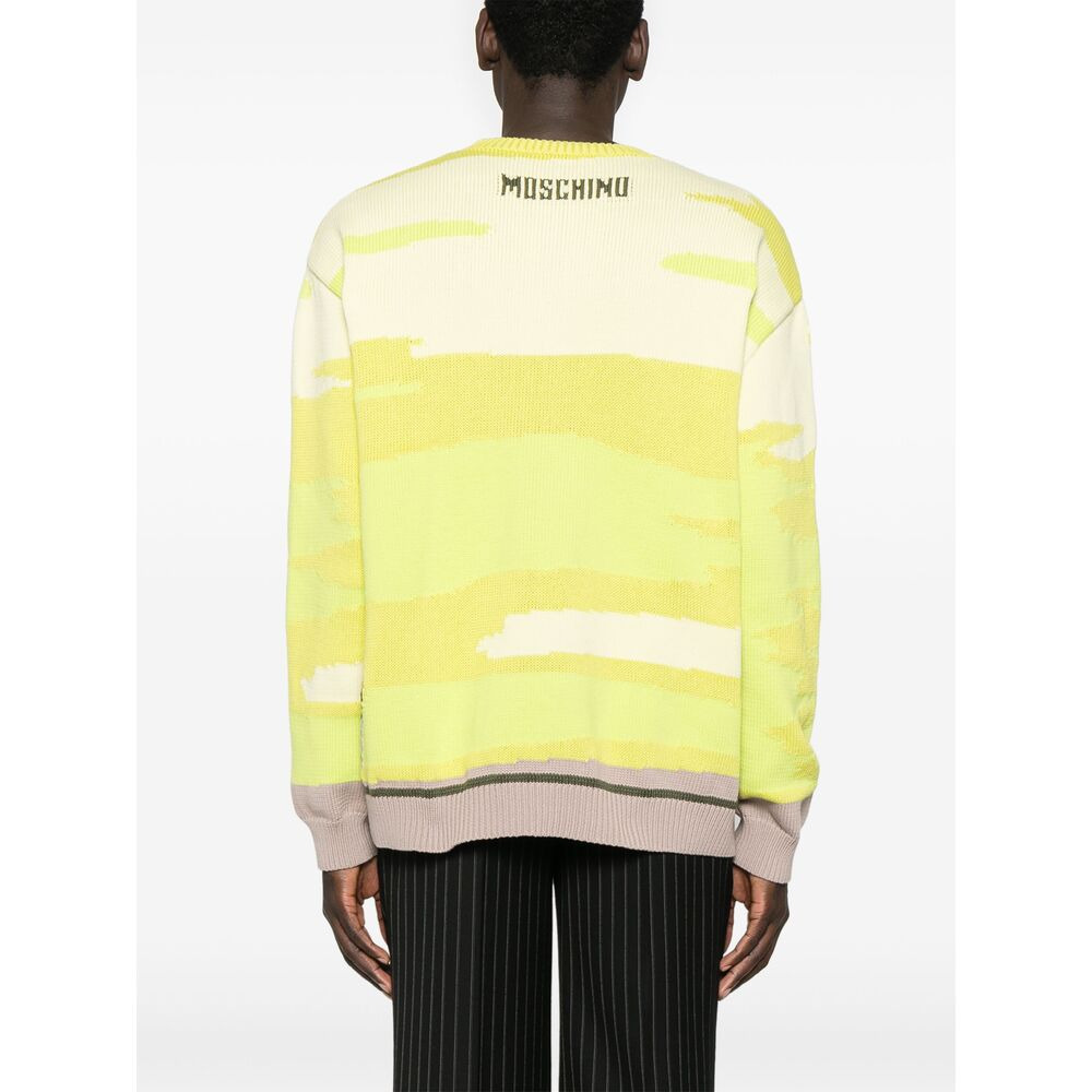 Moschino Green Sweaters & Knitwear - Jumpers Men - 2