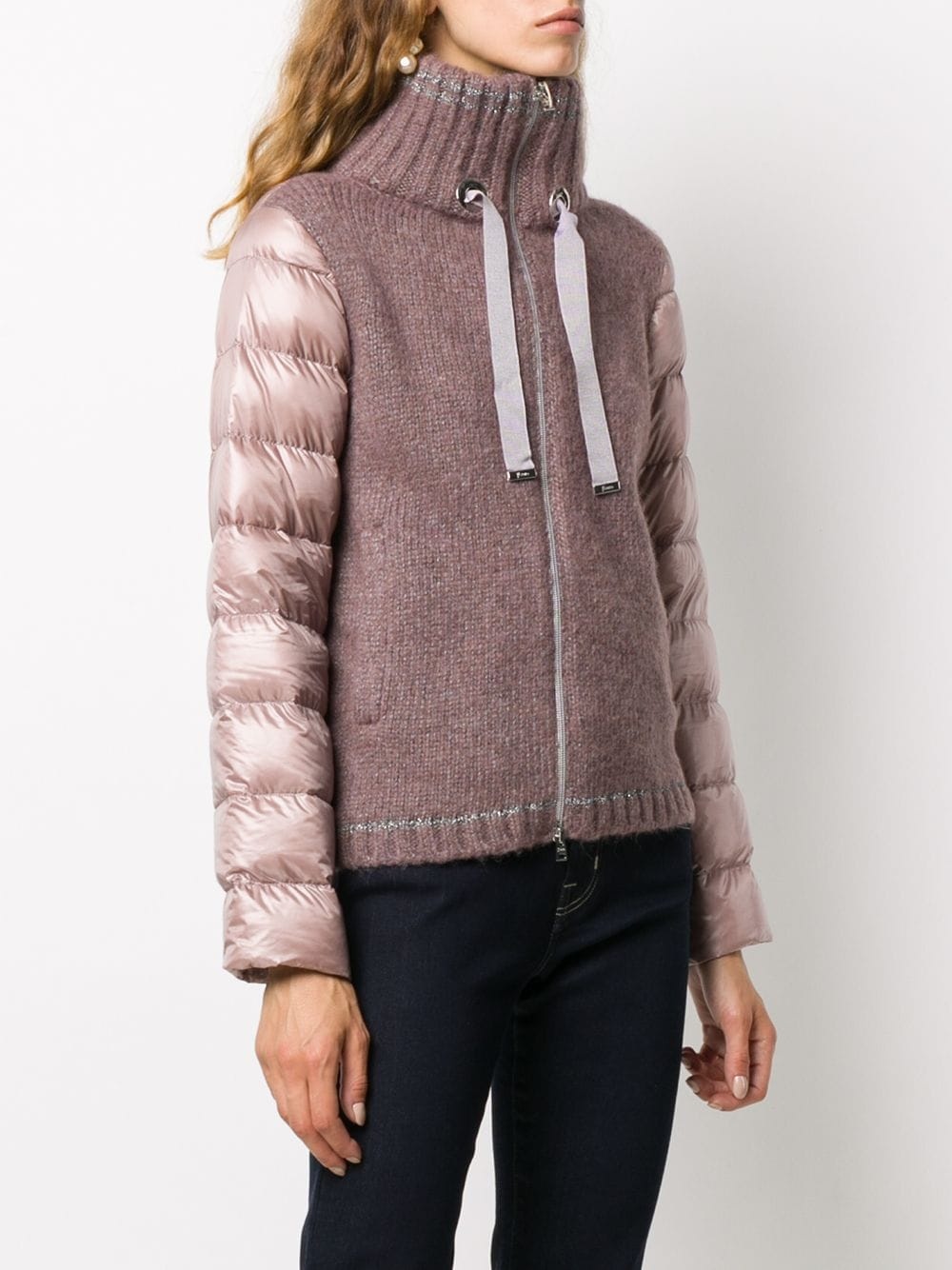 knitted puffer jacket - 3