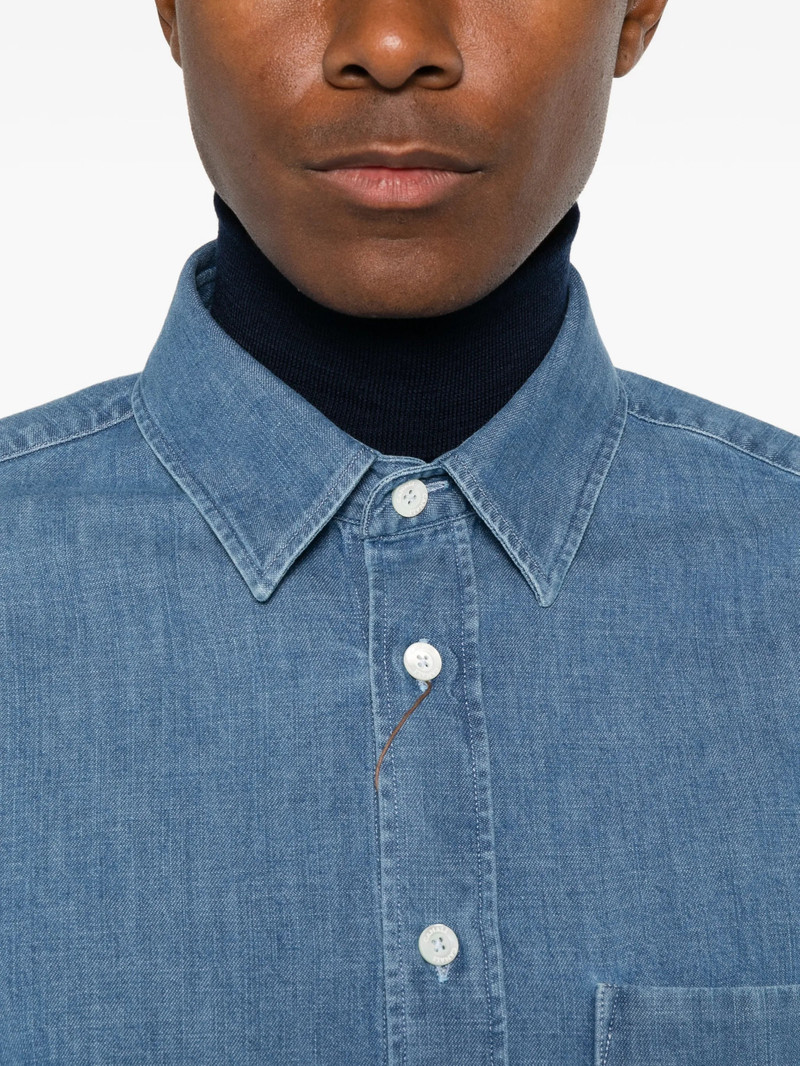Canali Canali Chest-pocket Denim Shirt outlook