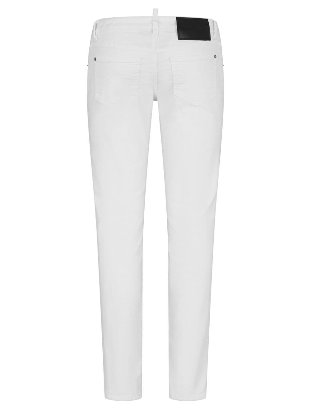 low-rise slim-cut jeans - 2