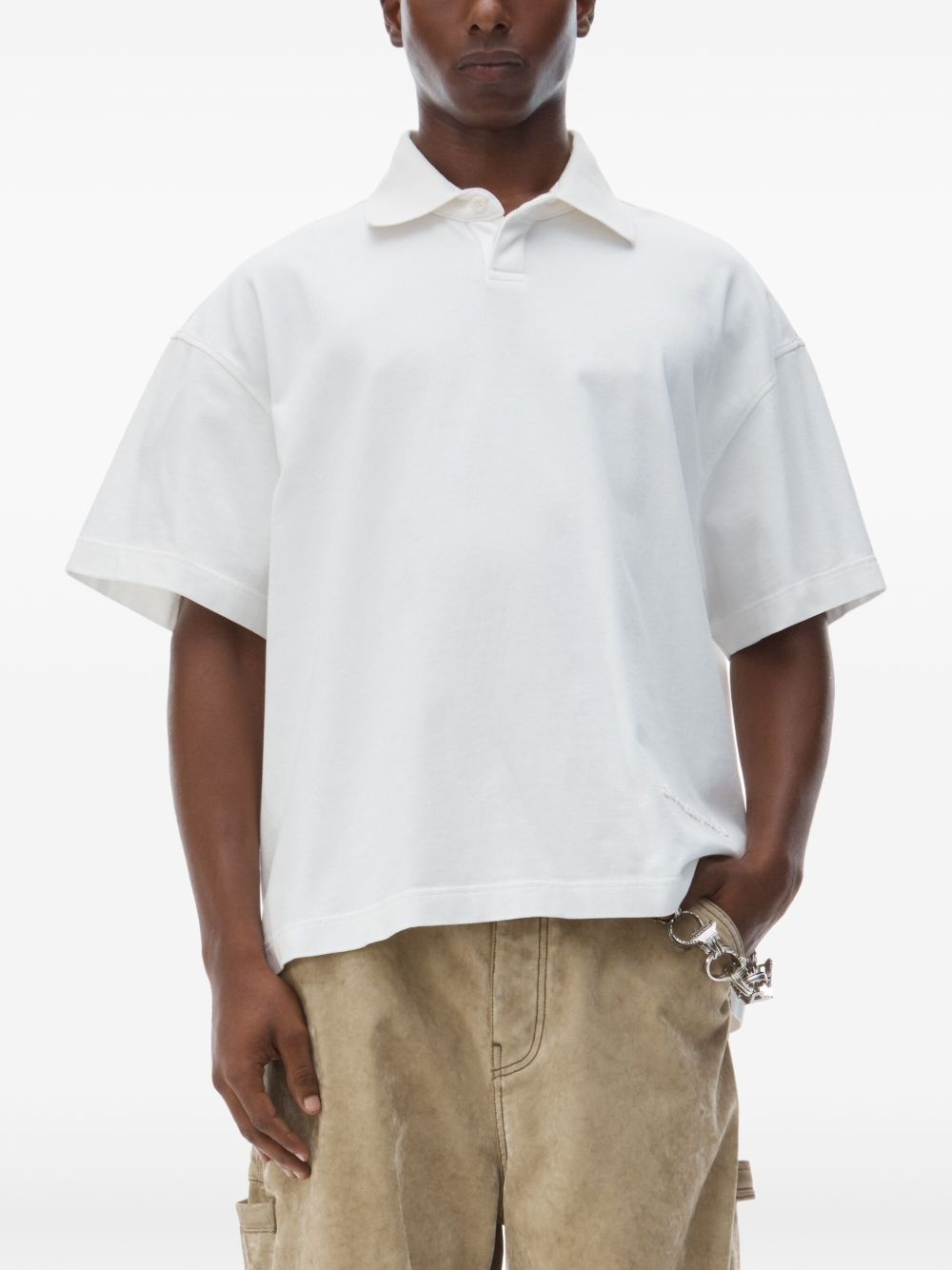 cotton polo shirt - 4