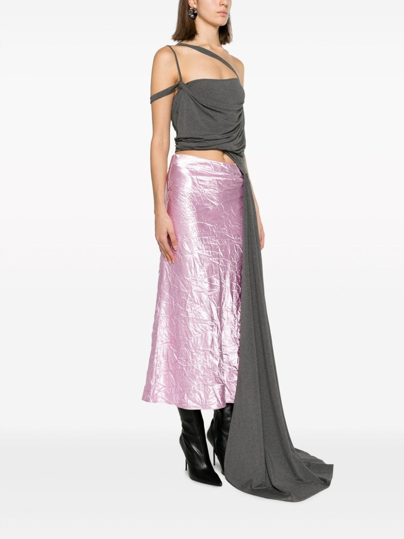 asymmetric-neckline sash top 3