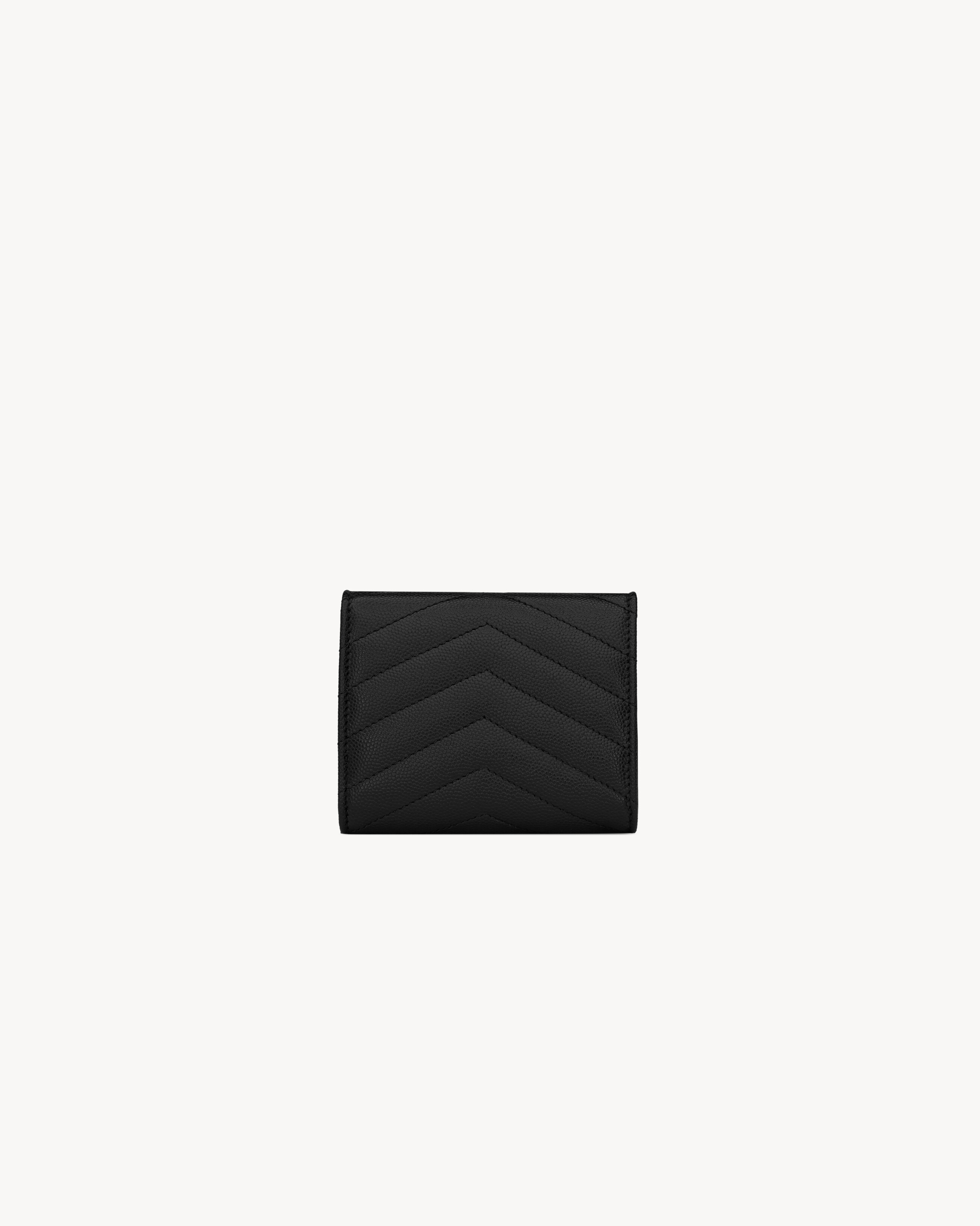 CASSANDRE MATELASSÉ MULTI-FOLDED WALLET IN GRAIN DE POUDRE LEATHER - 2