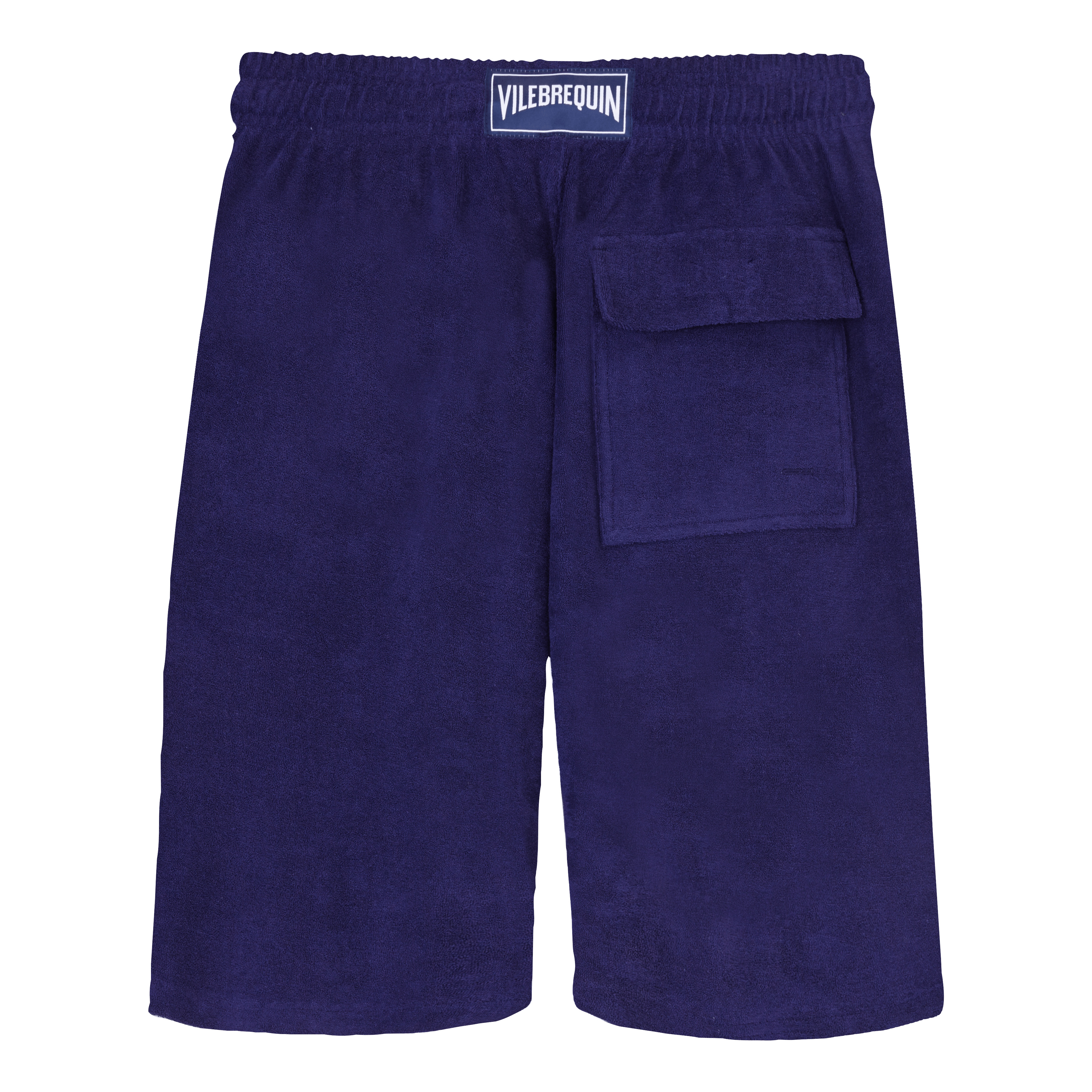 Unisex Terry Bermuda Shorts Solid - 2