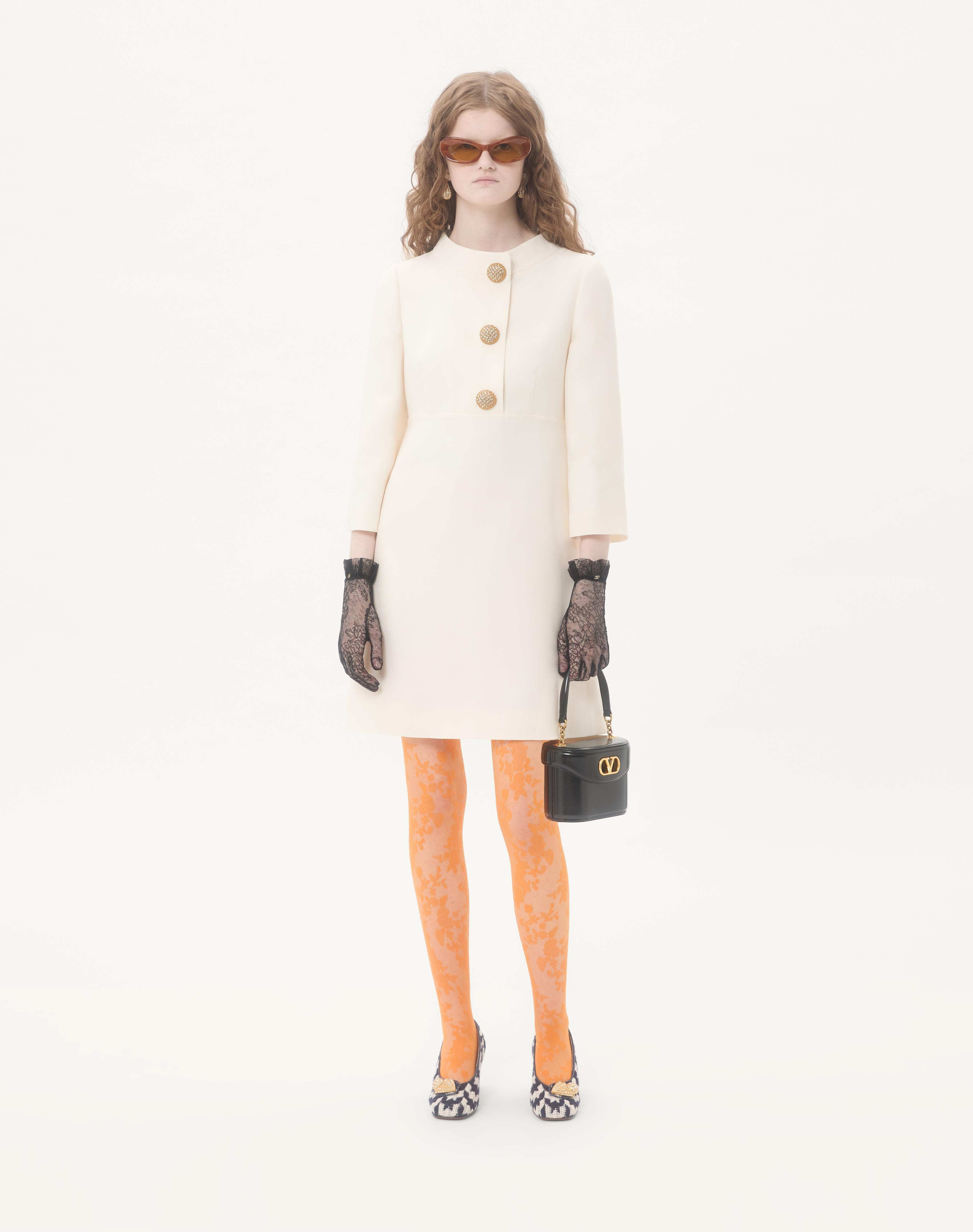 CREPE COUTURE SHORT DRESS - 2