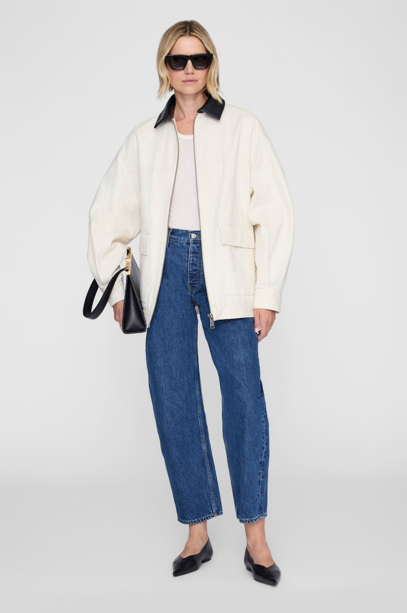 ANINE BING Holden Jacket - Cream outlook