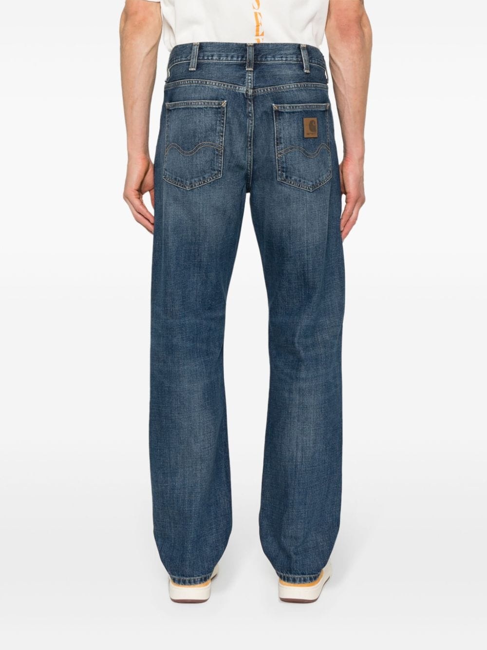 Marlow mid-rise straight-leg jeans - 4