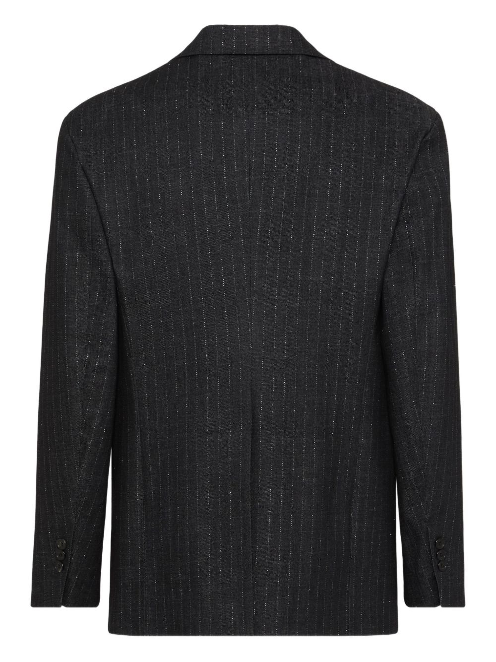pinstriped blazer - 2